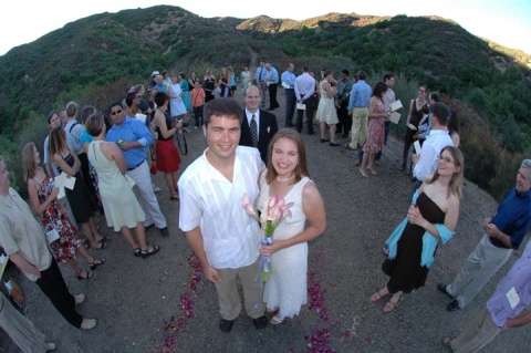 Click Here to See Our Wedding<BR/>Unfold in Black & White